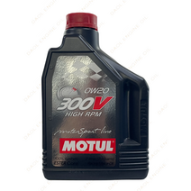 모튤 300V HIGH RPM 0W20 가솔린/디젤용 DPF장착차량 호환불가 프랑스산 100% 합성엔진오일 (2L)