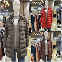 3여성)올리비아로렌 후드탈부착 경량 덕다운 패딩점퍼 VOBKDXW9391(9392)