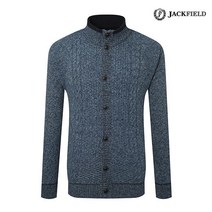 잭필드 웜 부스트 니트 블루