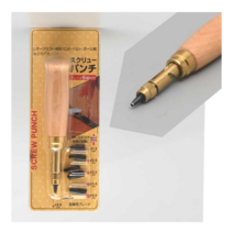 교체형 손 누름 스크류 펀치 가죽 펀칭기 구멍뚫기