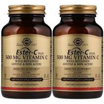 솔가 에스터 씨 플러스 중성 비타민C 500mg 100정 X 2