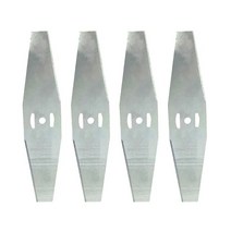 잔디전문가 핸디잔디깎기 수동 전동 자동 3/4/8pcs 잔디 깎는 기계 블레이드 절단 금속 정원 트리밍 휴대용, 02 4pcs