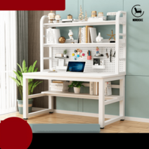 노르디스케 중학생책상 전면책상 서재 테이블 가구 데코라인 철제 베이직, 블랙우드