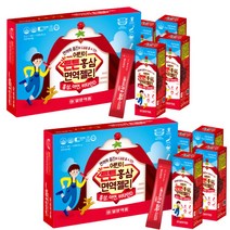 일양 튼튼홍삼 키즈 키드 어린이 홍삼 면역 젤리 50포, [1+1특별할인]_홍삼 면역젤리 100포