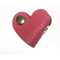 일본직발송 2. [미류] 가죽 하트 이어폰 코드 클립 (이태리 가죽 히메지 가죽) (라즈베리) B081RDCMRZ, ONE SIZE_라즈베리, One Size_라즈베리, 상세 설명 참조0