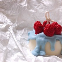 기타 바보사랑[커밍캔들]산딸기 케이크 캔들, 옵션선택, 피오니