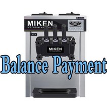 소프트아이스크림기계 제조기 전기 이탈리아 3 가지 맛 집에서 만든 딸기 업소용, Balance Payment+110V