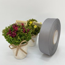 제이제이리본 무광양면10mm 15mm 25mm 40mm41칼라(길이 22.5M ) 공단리본, NO11