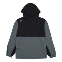 [데상트] 바람막이 KQF SM323VWB87-BLK 남녀공용 AAR 메쉬안감 아노락 바람