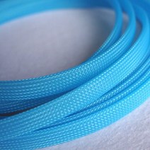 PET 확장형 케이블 슬리브 타이트 브레이드 경도 절연 라인 보호 와이어 랩 난연 2mm 40mm, [09] Grey, [12] 40mm