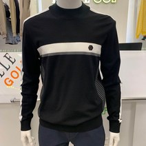 엘르골프BC 남성 에리변형 목크넥 스웨터 6H53451199