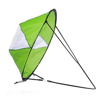 접이식 카약 보트 윈드 여름 서핑 패들 다운 노를 저어 카누 스트로크 윈도우, 02 green