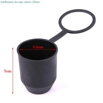 자동 견인 바 볼 커버 Accessorie 블랙 캡 히치 캐러밴 트레일러 Towball 간단한 내구성 디자인 보호, 없음, 한개옵션0