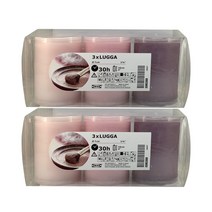 이케아 루가 향초 (7cm*10cm) 블러썸로맨스3입 2개