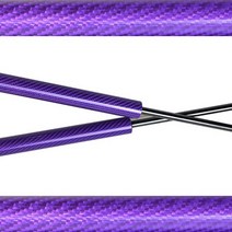 리프트 Toyota Land Cruiser Prado J150 2009-2019 용 프론트 후드 스트럿츠 Lexus GX460 자동 보닛 가스, 07 purple carbon fiber
