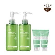 [닥터지] (1 +1) 그린딥 클렌징 오일 210mL+수딩폼 30mL*2