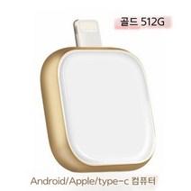 usb대용량 이동식디스크 카드형usb 귀여운usb, 골드 512G