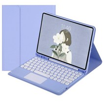 갤럭시탭s7 케이스 북커버 파우치 젤리 키보드 커버 EF-DT970UBKGKR FE 용, 보라색