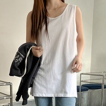 오리드 롱 레이어드 나시 64223 빅사이즈 여성의류