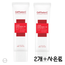 레이저 썬스크린 45ml+45ml (폼20ml+수분크림20ml), 45ml45ml미니어처세트