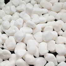 백자갈 1kg 화분 정원 어항 조경 테라리움 소포장 장식돌, 3-4mm