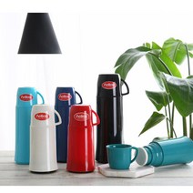 헬리오스 helios [메세몰] 독일 본사 직수입 정품 엘레강스 보온보냉병 0.25리터 0.5리터 0.75리터 1리터, 레드, 0.75L