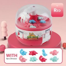 미니뽑기기계 인형 사탕 캡슐 뽑기 기계 인형 기계 장난감 미니 공 포수 캔디 볼 트위스트 공룡 잡기 인터, 03 B01