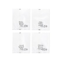 예쁜 글자 글귀 무광 opp 봉투 100매 쿠키 과자 선물 레터링 포장지
