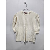 에잇세컨즈 아이보리 반팔티 여 L / 332721