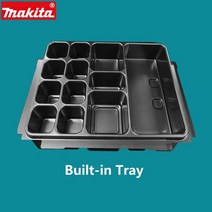 여행 가방 도구 상자 profesional makita storage toolbox metabo with 바퀴 방수 플라스틱 완전한 도구 키트 조립 가능, 쟁반, 1개