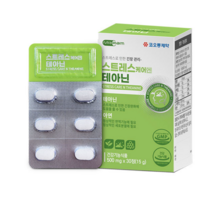 [코오롱제약] 스트레스케어엔 테아닌(500mg x 90정) 3개월분 친구친구컴퍼니, 3개