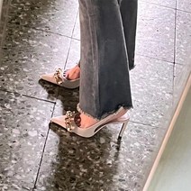 멀티 메탈 벨트 펑키 가보시 통굽 워커힐 인박카035