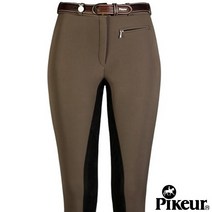 [PIKEUR] Lugana 풀패치 승마바지, 30, 화이트
