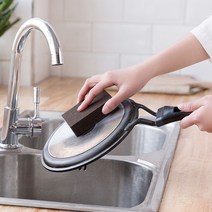 데이리빙 강력 사포 거친 찌든때 다용도 수세미 냄비탄거제거 강력수세미 탄냄비제거