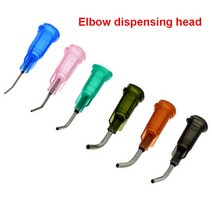 에폭시 10Pcs 혼합 벤드 벤트 디스펜스 무딘 스테인레스 스틸 바늘 팁 주사기 Needle14G/18G/20G/21G/22G/2, 한개옵션0