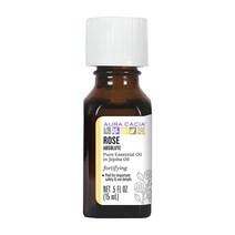 Aura Cacia 로즈 앱솔루트 인 호호바 오일 14 ml, 14ml