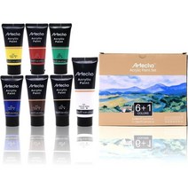 Artecho 전문가 아크릴 물감 세트 60ml x7색