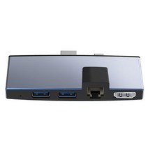 Rocketek-USB 3.0 허브 서피스 프로 4/5/6 용 확장 도크 4K HDMI 호환 어댑터 5Gbps, b