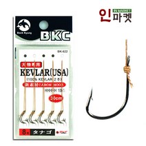 백경 케브라 2본(대물)다나고 붕어훅 민물 낚시 채비, 1개