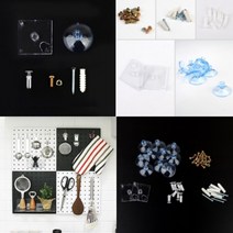 페그보 시공용 부속품 타공판파티션 타공판수납 책상타공판, 연결용 리벳 8P