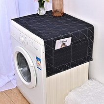 김치냉장고덮개 전자레인지 드럼 세탁기커버 녹색 잎 냉장고 천으로 단일 도어 먼지 커버 마이크로 웨이브, 08 LN44_02 S 35X100cm