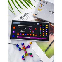 자석 볼펜 펜 다기능 교육 놀이 문구, 9세대 A패키지 0.5mm