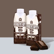 미트리 파워프로틴 초코맛, 250ml, 1박스(18개)