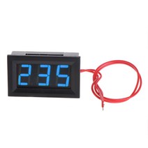 AC 30V-500V LED 110V 220V 용 Digital Voltmeter 전압계 모니터 테스터, 푸른