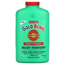 Gold Bond 바디 파우더 특별한 트리플 액션 포뮬라 엑스트라 스트렝스 283g(10oz), 1개