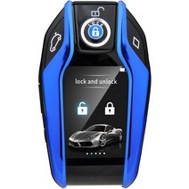 원격시동 이지가드 Easyguard 수정 된 부티크 완료 스마트 키 lcd 디스플레이 bmw 메르세데스-벤츠 아우디 렉서스 랜드 로버 도요타 터치 스크린에 적합, 푸른