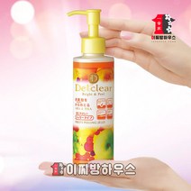 데트클리어 믹스프룻 노랑 때비누 저자극필링젤 얼굴각질제거제 피부각질, 1개