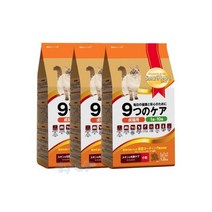 나인케어 고양이사료 피부관리 1.2kg 6kg, 3개
