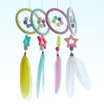 초급 드림캐쳐 만들기 재료세트, 핑크