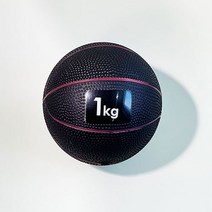 베어플 요가 필라테스 토닝볼 1kg, 블랙, 2개